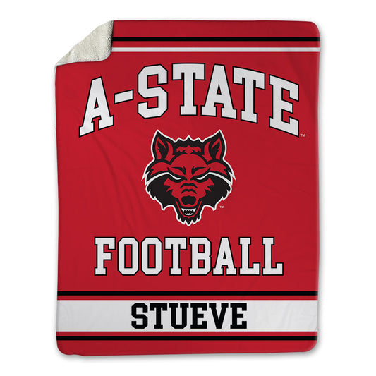Arkansas State - NCAA Football : Lincoln Stueve - Blanket-0