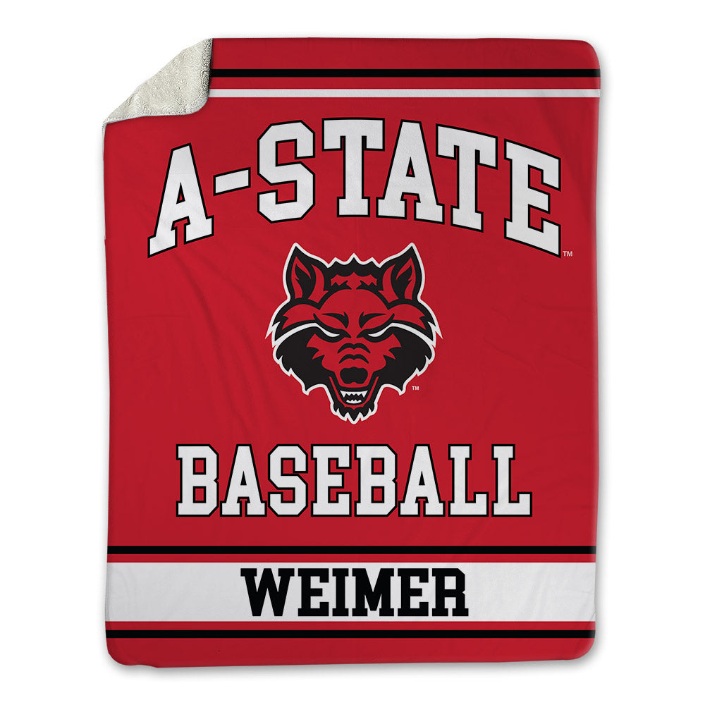 Arkansas State - NCAA Baseball : Tyler Weimer - Blanket-0