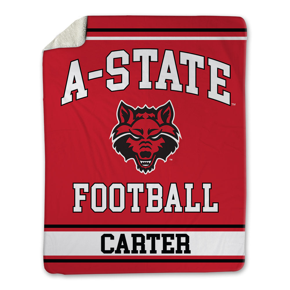 Arkansas State - NCAA Football : Tony Carter - Blanket-0