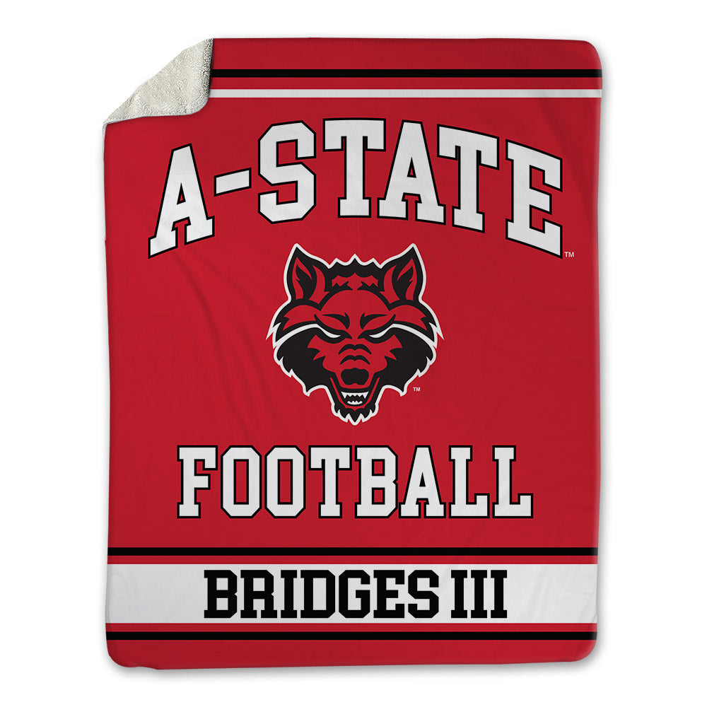 Arkansas State - NCAA Football : Melvin Bridges III - Blanket-0