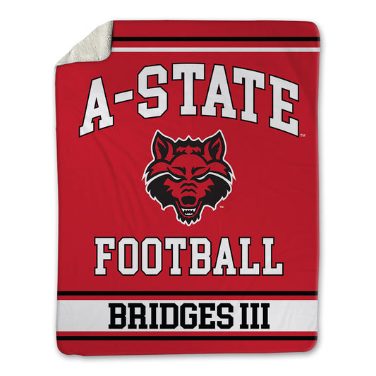 Arkansas State - NCAA Football : Melvin Bridges III - Blanket-0
