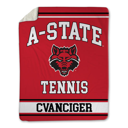 Arkansas State - NCAA Women's Tennis : Lilly Cvanciger - Blanket-0