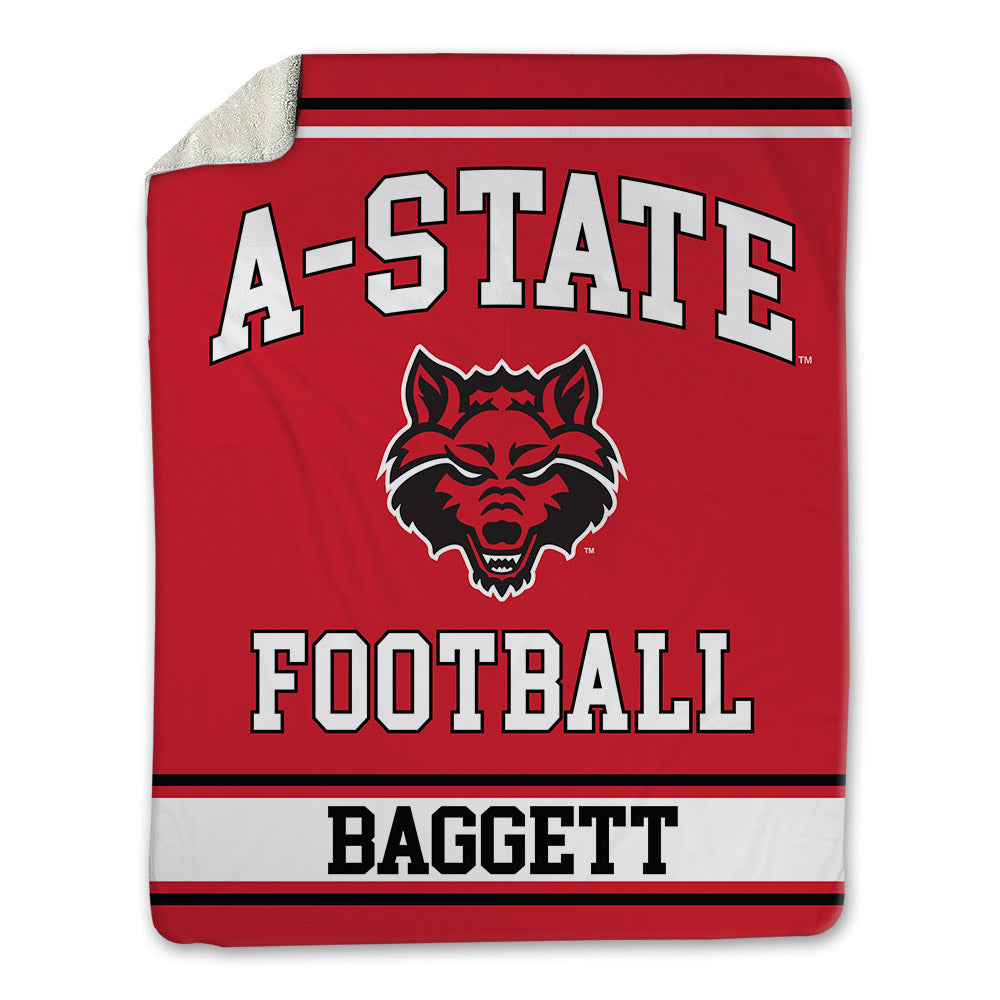 Arkansas State - NCAA Football : Solomon Baggett - Blanket-0