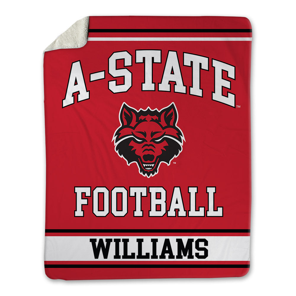 Arkansas State - NCAA Football : Marquis Williams - Blanket-0