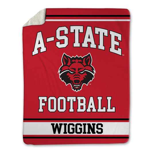 Arkansas State - NCAA Football : Sterling Wiggins - Blanket-0