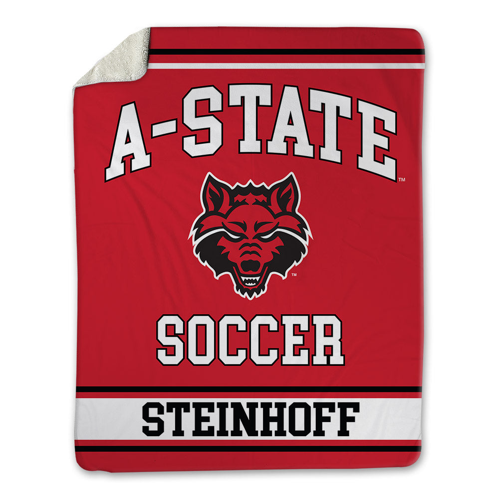 Arkansas State - NCAA Women's Soccer : Katie Steinhoff - Blanket-0