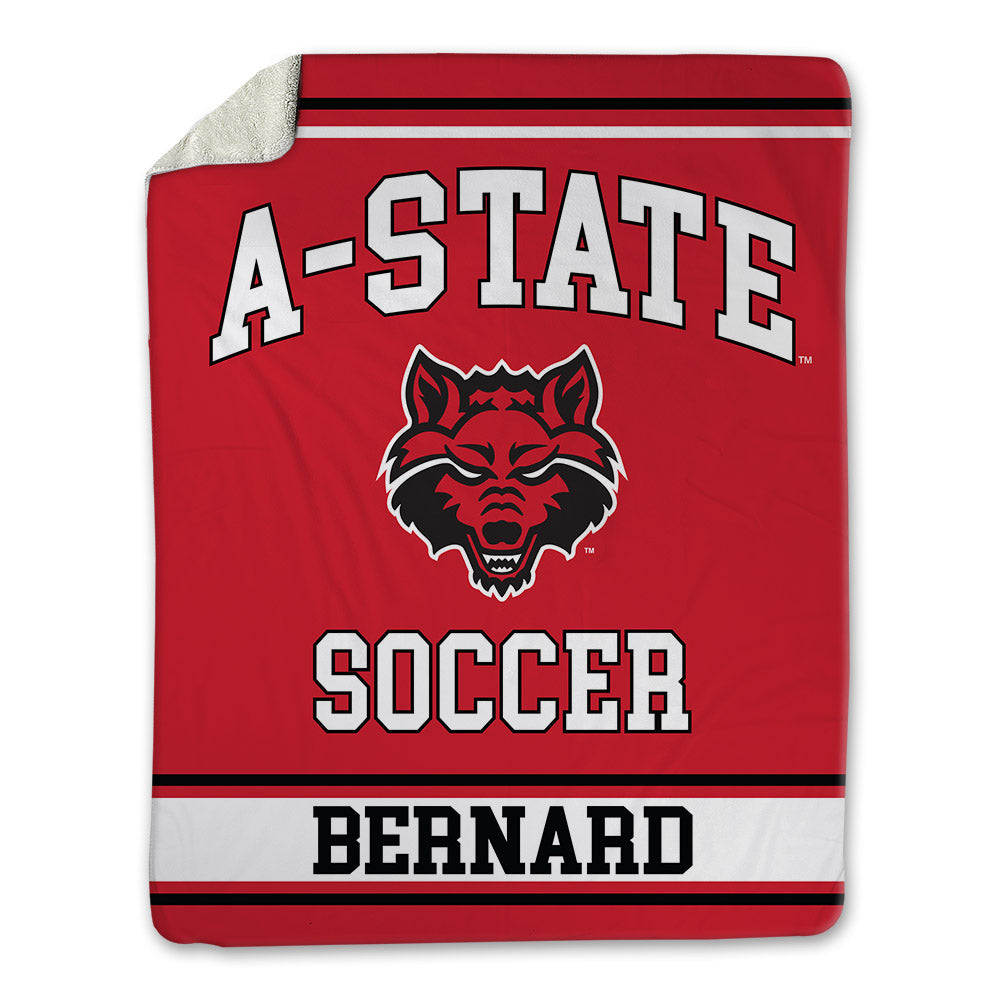 Arkansas State - NCAA Women's Soccer : Rylee Bernard - Blanket-0