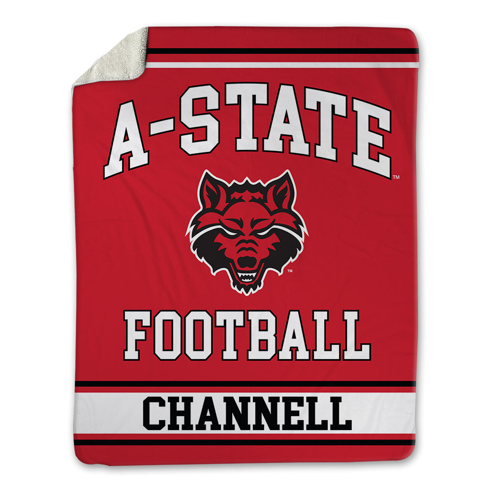 Arkansas State - NCAA Football : Cade Channell - Blanket-0