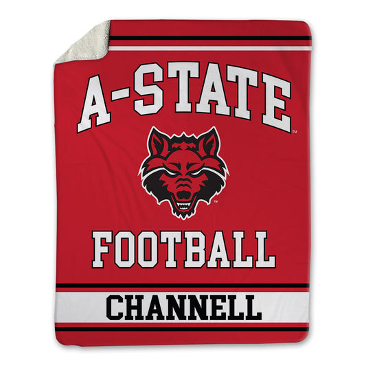 Arkansas State - NCAA Football : Cade Channell - Blanket-0
