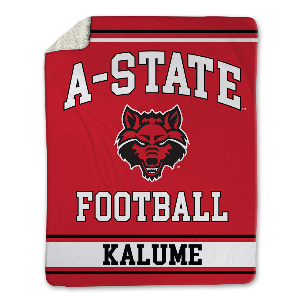 Arkansas State - NCAA Football : Nicolas Kalume - Blanket-0