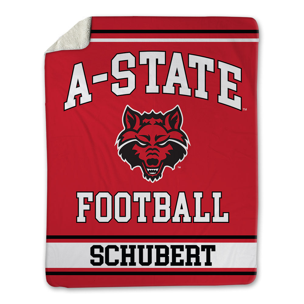 Arkansas State - NCAA Football : Mason Schubert - Blanket-0