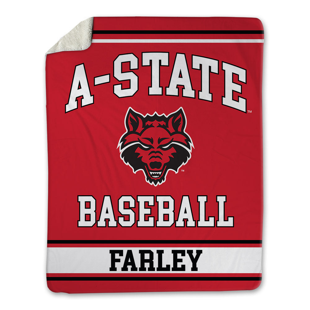 Arkansas State - NCAA Baseball : Dylan Farley - Blanket-0