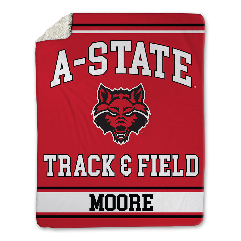 Arkansas State - NCAA Men's Track & Field : Jared Moore - Blanket-0