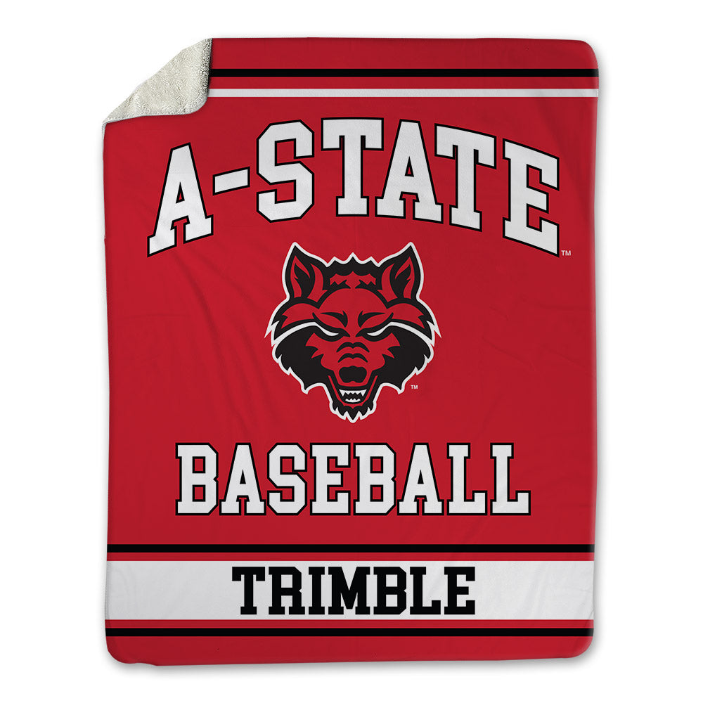 Arkansas State - NCAA Baseball : James Trimble - Blanket-0