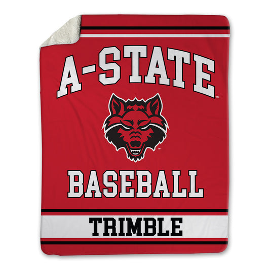 Arkansas State - NCAA Baseball : James Trimble - Blanket-0