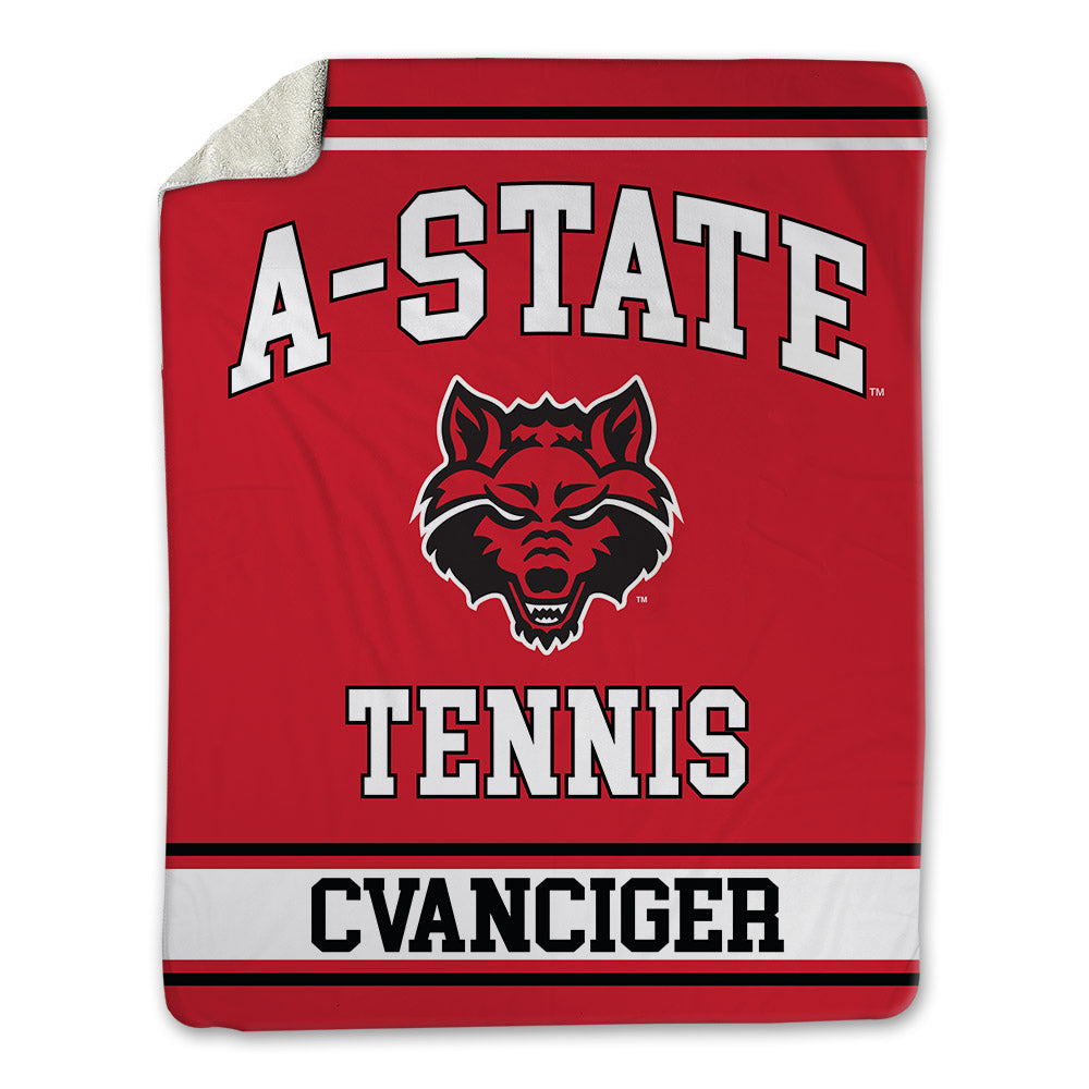 Arkansas State - NCAA Women's Tennis : Lilly Cvanciger - Blanket-0