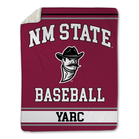NMSU - NCAA Baseball : Matthew Yarc - Blanket-0
