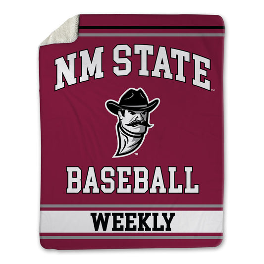NMSU - NCAA Baseball : Dylan Weekly - Blanket-0