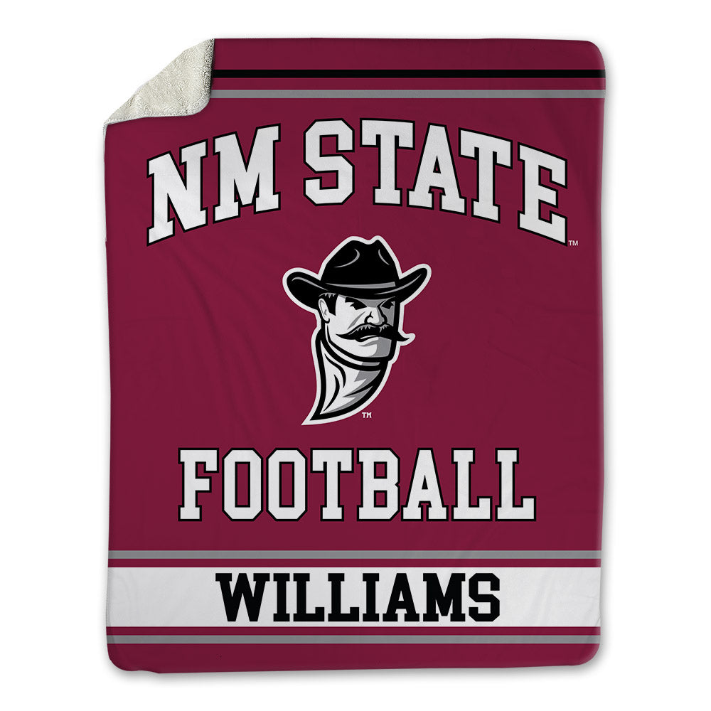 NMSU - NCAA Football : Drake Williams - Blanket-0