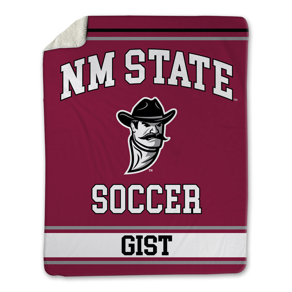 NMSU - NCAA Women's Soccer : Zoey Gist - Blanket-0
