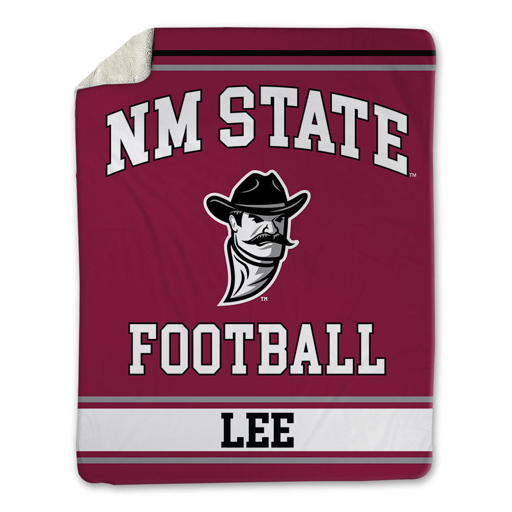 NMSU - NCAA Football : Makyi Lee - Blanket-0