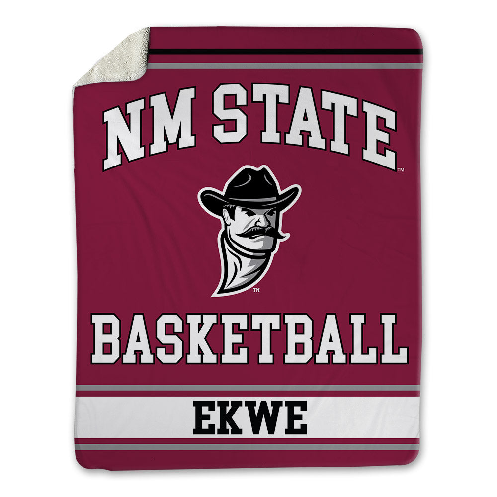 NMSU - NCAA Men's Basketball : Augustine Ekwe - Blanket-0