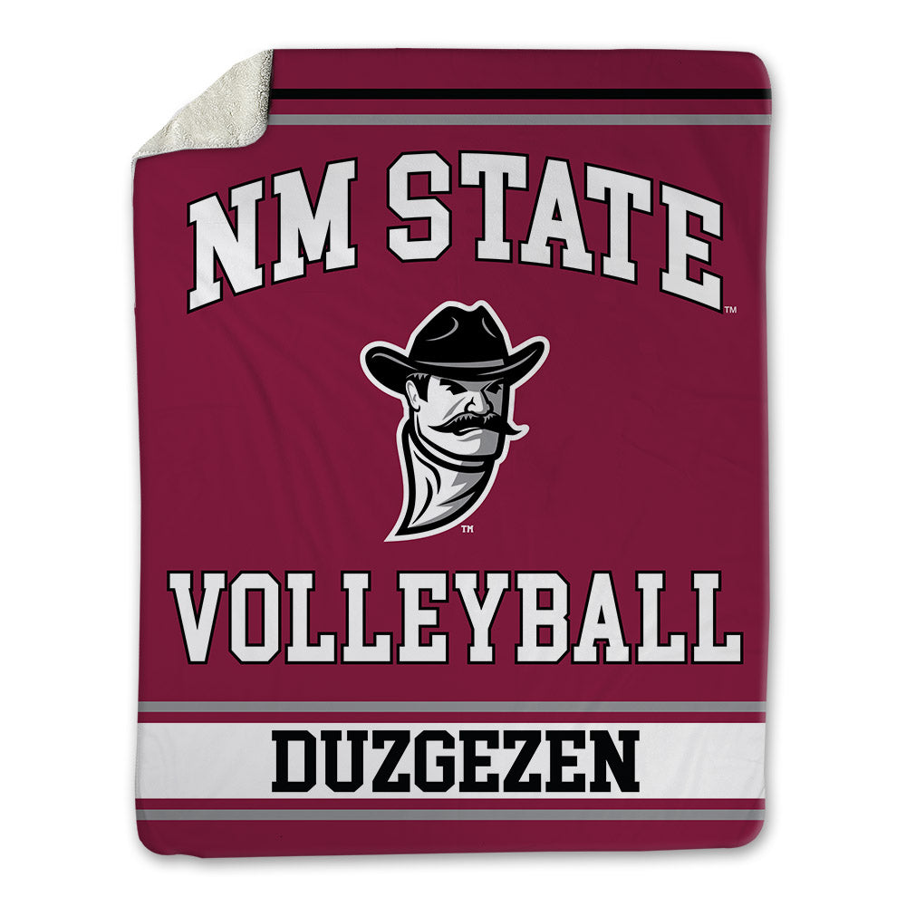 NMSU - NCAA Women's Volleyball : Ezgi Duzgezen - Blanket-0