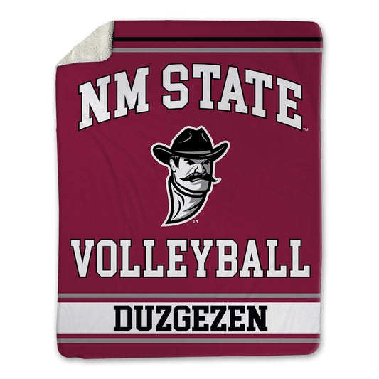 NMSU - NCAA Women's Volleyball : Ezgi Duzgezen - Blanket-0