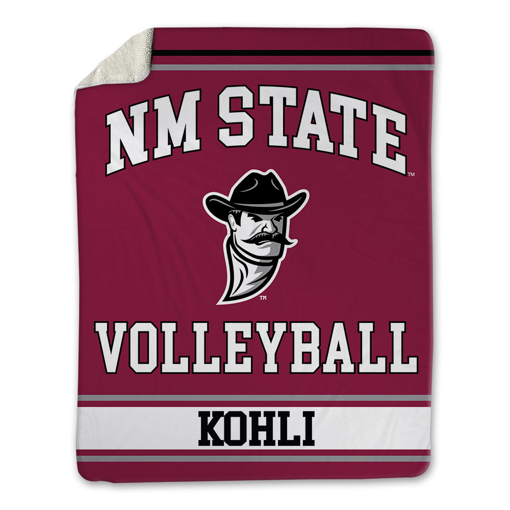 NMSU - NCAA Women's Volleyball : Jaelynn Kohli - Blanket-0