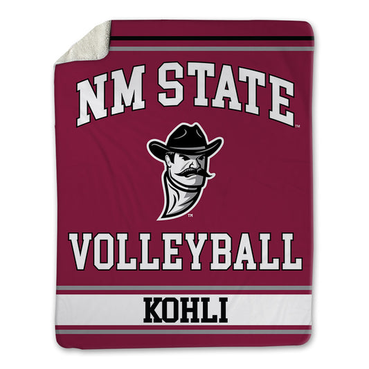 NMSU - NCAA Women's Volleyball : Jaelynn Kohli - Blanket-0