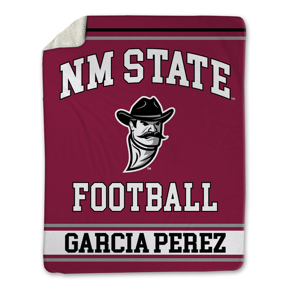 NMSU - NCAA Football : Isaiah Garcia Perez - Blanket-0