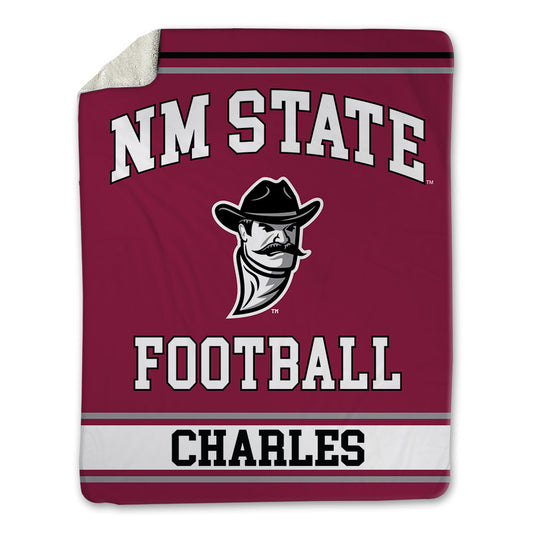 NMSU - NCAA Football : Josiah Charles - Blanket-0