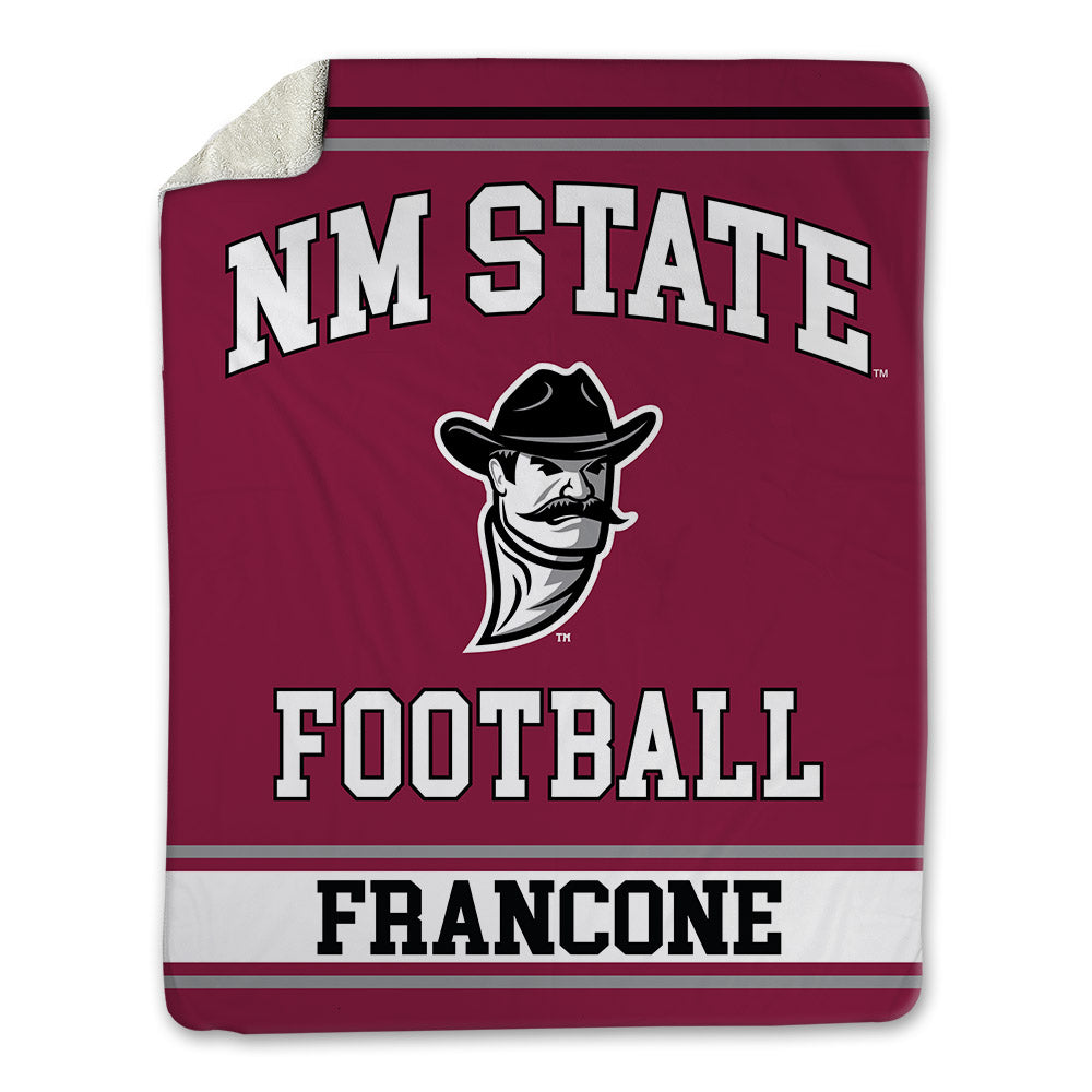 NMSU - NCAA Football : Kyah Francone - Blanket-0