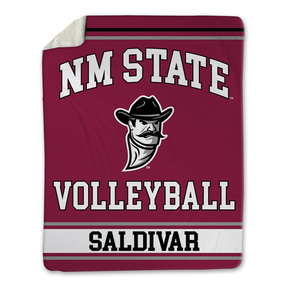 NMSU - NCAA Women's Volleyball : Lilliana Saldivar - Blanket-0