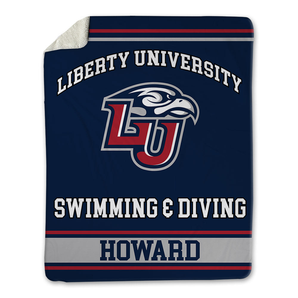 Liberty - NCAA Women's Swimming & Diving : Dakota Howard - Blanket-0