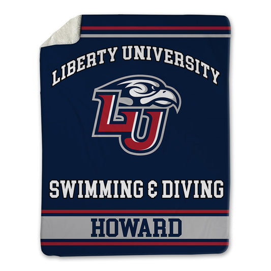 Liberty - NCAA Women's Swimming & Diving : Dakota Howard - Blanket-0