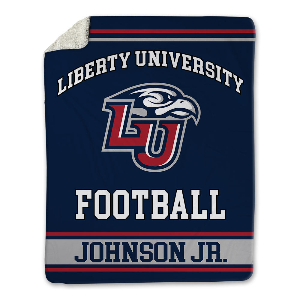 Liberty - NCAA Football : LaKelsey Johnson Jr. - Blanket-0