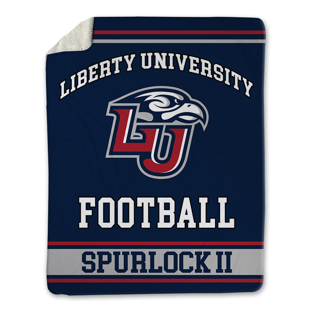Liberty - NCAA Football : Deuce Spurlock II - Blanket-0