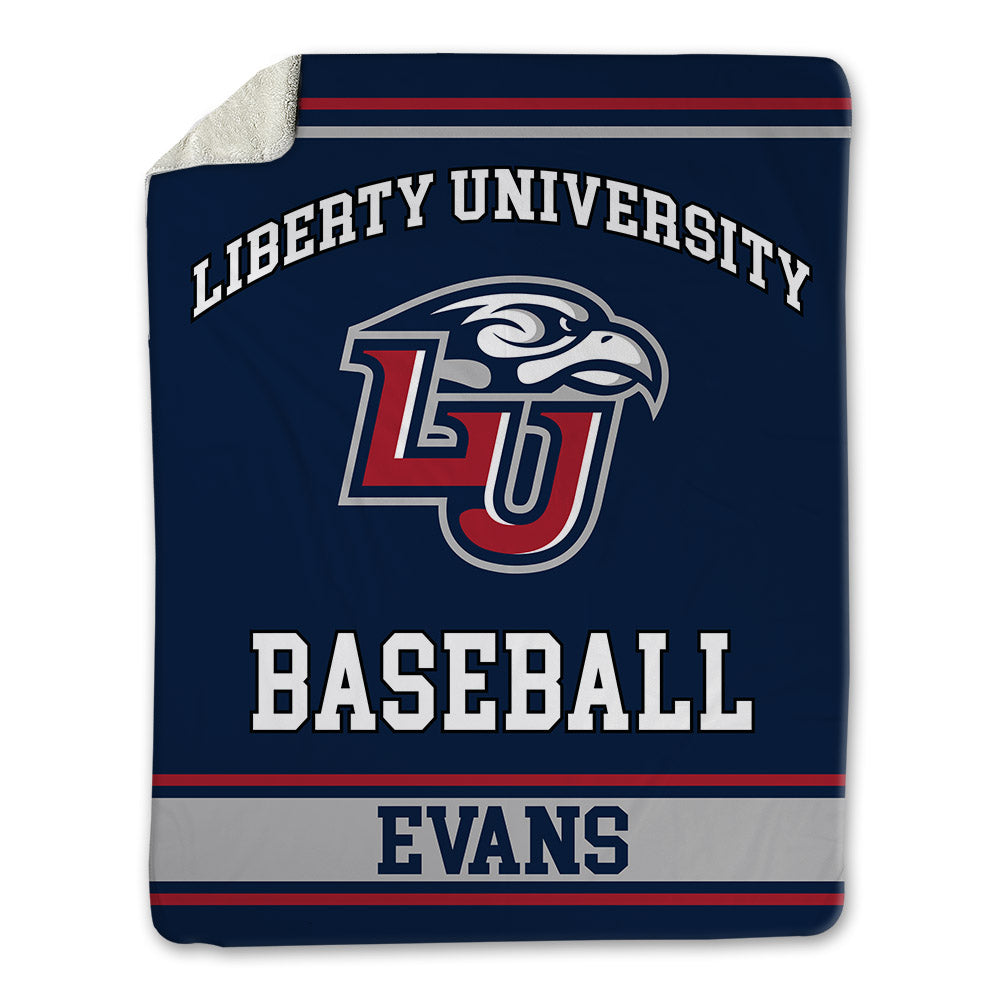 Liberty - NCAA Baseball : Jackson Evans - Blanket-0