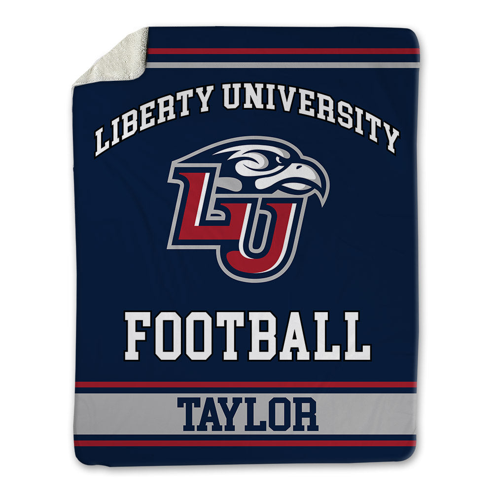 Liberty - NCAA Football : Kam Taylor - Blanket-0