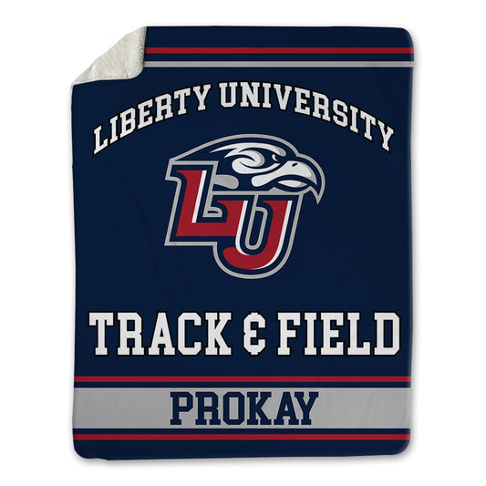 Liberty - NCAA Men's Track & Field : Mason Prokay - Blanket-0