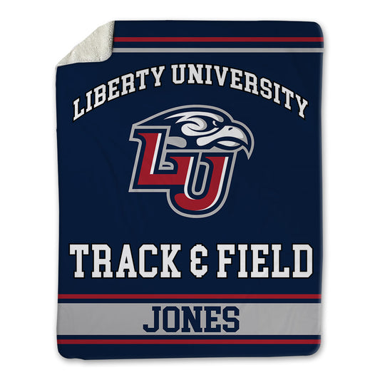 Liberty - NCAA Men's Track & Field : Riley Jones - Blanket-0