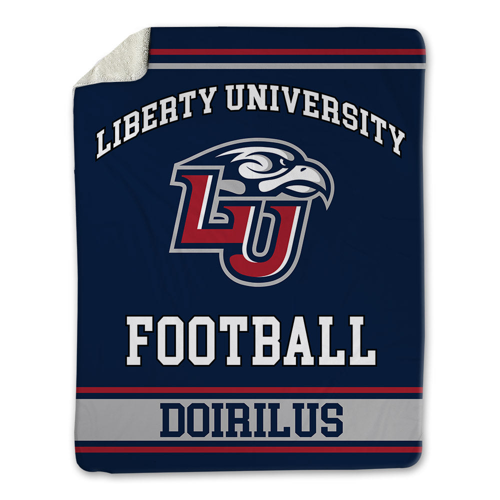 Liberty - NCAA Football : Curtis Doirilus - Blanket-0