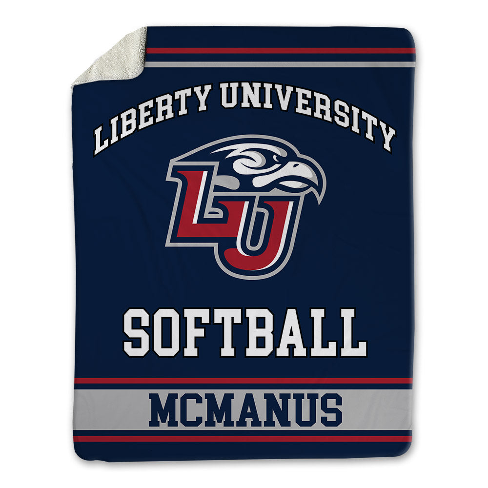 Liberty - NCAA Softball : Brynn McManus - Blanket-0