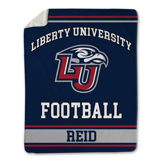 Liberty - NCAA Football : Xavier Reid - Blanket-0