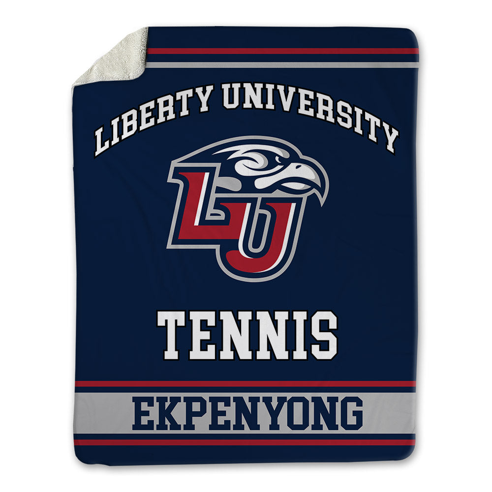 Liberty - NCAA Men's Tennis : David Ekpenyong - Blanket-0