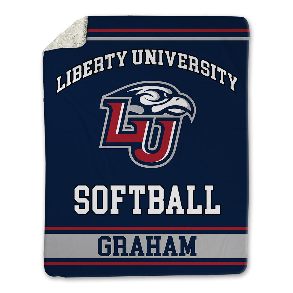 Liberty - NCAA Softball : Audrey Graham - Blanket-0
