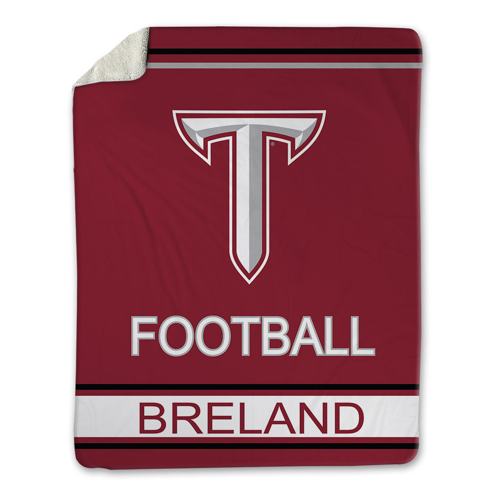 Troy - NCAA Football : Antwone Breland - Blanket-1