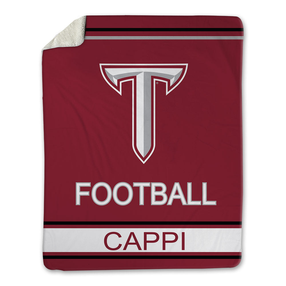 Troy - NCAA Football : Tyler Cappi - Blanket-0