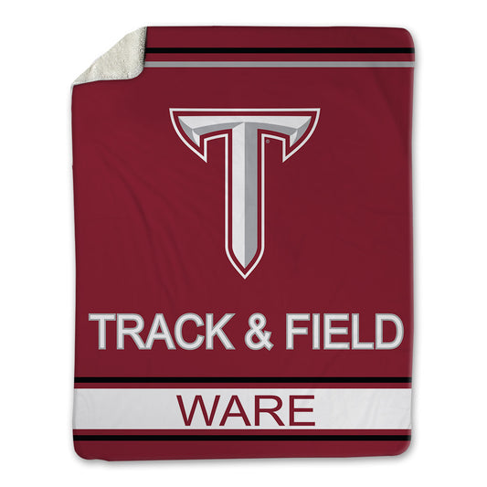 Troy - NCAA Women's Track & Field : Kristianna Ware - Blanket-0